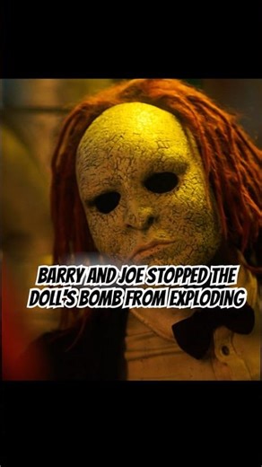 Barry and Joe stopped the doll's bomb from exploding #shortvideo #foryou #shorts