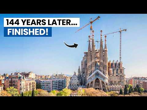 The World’s Longest Construction Finally Reached the Finish Line | Sagrada Família