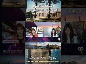 Juliette Rose Bryant's story...Epstein Island survivor speaks out!