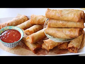 Fajita Chicken Spring Rolls ❗️Ramadan Special Recipe by (YES I CAN COOK)