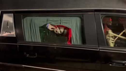 Best way to start emo night? Lock a goth in a hearse! | Howie D Rivet