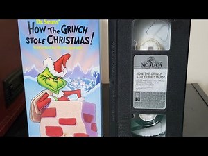 Opening to Dr. Suses How The Grinch Stole Christmas (original) 1996 VHS