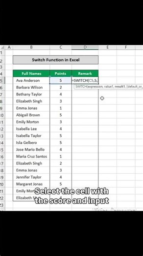 Excel SWITCH function made easy! Replace nested IFs with cleaner logic.