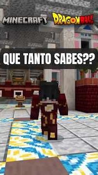 Que tanto sabes de MINECRAFT y GOKU ?? #minecraft #minecraftshorts