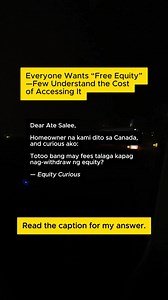6.5K views · 11 reactions | Yes — because equity isn’t free money....