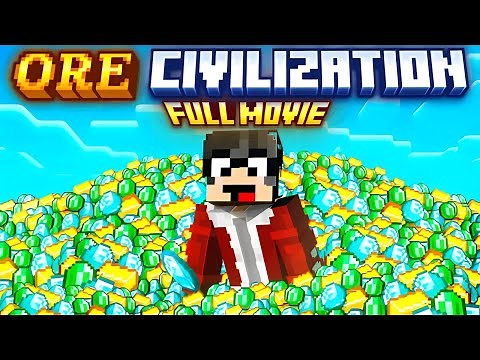 Minecraft But I Survive In ORE CIVILIZATION [FULL MOVIE]