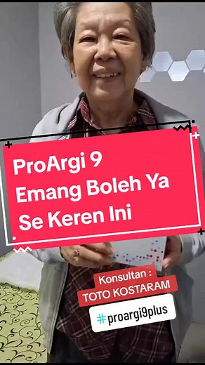 ProArgi 9 Plus Membantu Bu Leli Lepas Dari Kursi Roda #proargi #proargi9 #proargi9plus #proargibandung #proargijakarta #proargisurabaya #proargibekasi #ceksumbatanjantungbandung Cek Deteksi Dini Sumbatan Jantjng & Otak, Terapi Kombinasi & Promo ProArgi. INFO LAYANAN & RESERVASI Klik Link Bio Profil