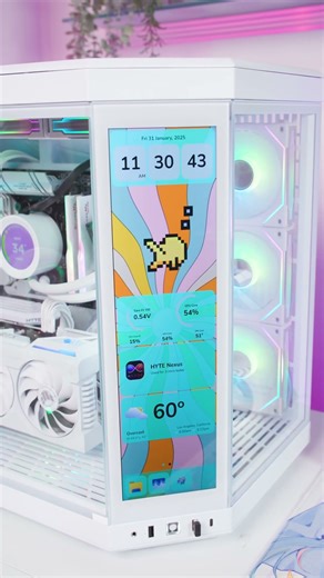 this is the best all-white PC, what do you think? 🤍 #ibuypower #gaming #memes