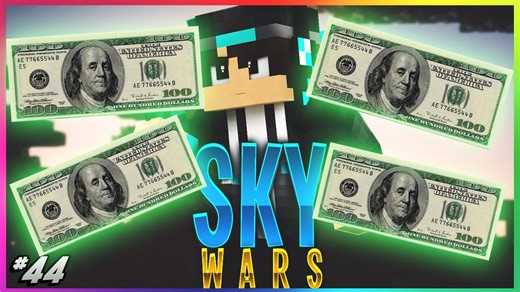 Minecraft SKYWARS! #44 - 100TH TEAM WIN!!