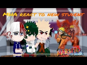 MHA react to new student as Naruto 🦊 (eng/rus)