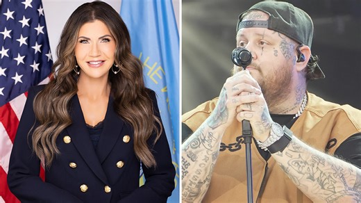 Kristi Noem hug photos fuel speculation after Jelly Roll’s comments