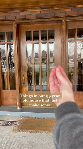 Its called *character* #oldhousetiktok #homerenovation #historicalhouse #fyp #viral #homereveal #ourhistoricalhouse #antique