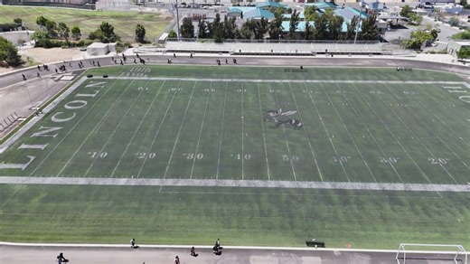 Why can't Lincoln High School football team play on their home field?