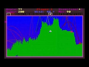 Tank Wars PC 1990 Gameplay