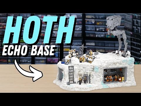 I Build a Huge LEGO Star Wars Battle of Hoth MOC