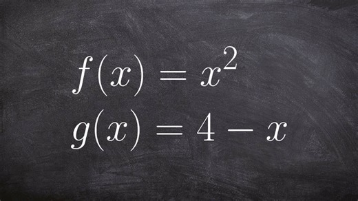 Learn to subtract functions the easy way