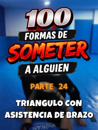 Triángulo con Asistencia de Brazo en Jiu Jitsu