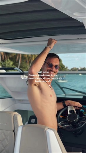 I didn’t move to Miami yet. I came here with a purpose. Back in Greece I was driving boats, fixing problems, answering client calls, building Seago step by step. No big team. No big funding. Just me figuring it out every day. Now I’m here walking different marinas, talking to operators, learning a new market from zero again. It’s not glamorous. It’s uncomfortable. You feel small in a new place. But that’s the point. Keep trying. Keep showing up. Keep building. Because nothing pays off if you qui