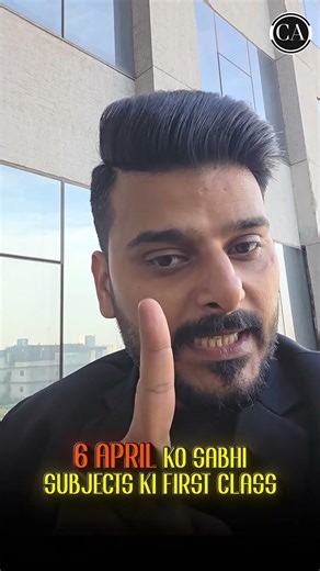 CA Foundation Sept 2026 🚀 Free Classes on 6 April! #Shorts #CA #PW