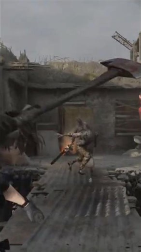 Parried a propane tank w a throwable what a Leon thing to do. #residentevil #residentevilrequiem