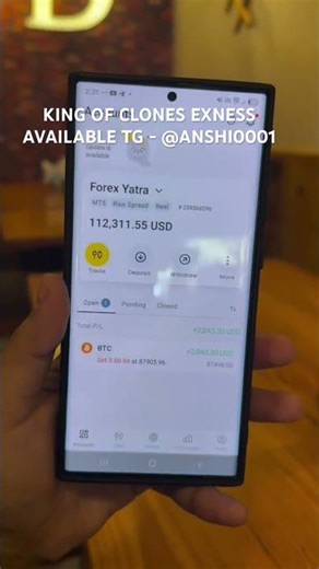 #trading #exness #binance clone Exness available