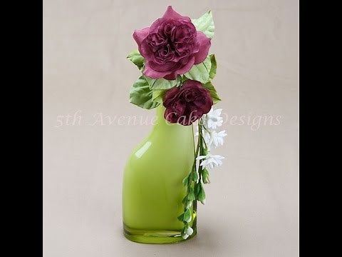 How to Make a Gumpaste Heirloom English Rose