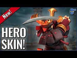 New Samurai King Hero Skin - May 2025 | Clash of Clans