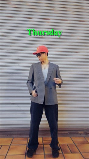 Supremeのバギーパンツをつかって1週間コーデを組んでみました❤️‍🔥 #fashion #ootd #メンズファッション #大人カジュアル #supreme