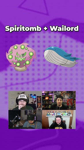Spiritomb and Wailord Fusion in Pokémon Art