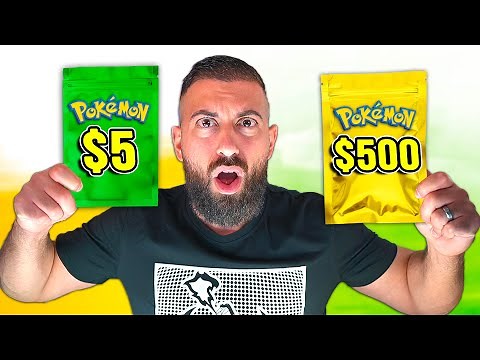 $5 Vs $500 Pokemon Booster Pack