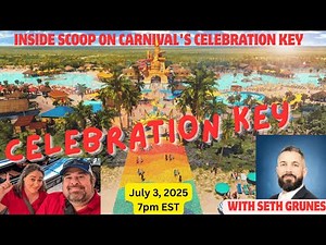 First Look at Carnival's Celebration Key! | Exclusive Preview with Seth Grunes | Food, Zones & More!
