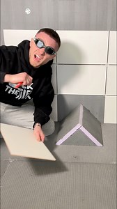 313K views · 1.7K reactions | How To Cut Tiles Into A Triangle Box #how #howto #tiles #diy #doityourself #homeimprovement #build #tips #asmr #asmrsounds | Jackthetileruk | Facebook