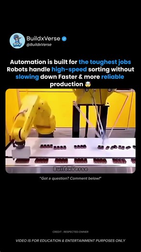 Smart automation transforming production with speed accuracy and reliability 🤖