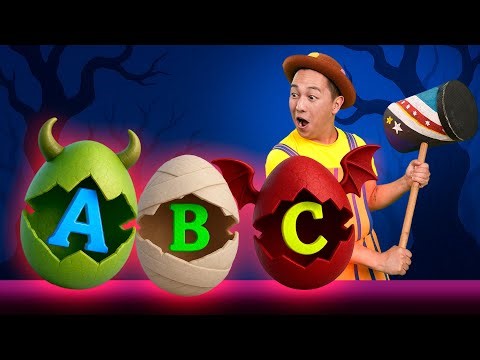 Halloween ABC Kids Song | Learn Alphabet with Tigi Boo
