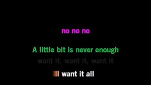 Karaoke I Want It All - High School Musical 3 - CDG, MP4, KFN - Karaoke Version