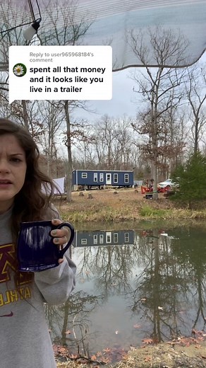 Replying to @user965968184 #trailer #containerhouse #blessed #debtfree #building #itsnotevendoneyet