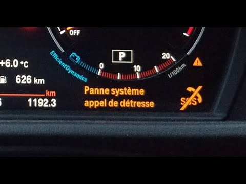 Wie man die Batterie des Notrufsystems eines BMW X1 wechselt.