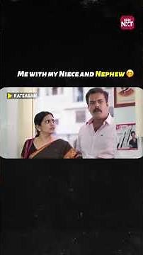 I’m always the Fun Uncle 😎 | Watch the Superhit Movie Ratsasan On Sun NXT Now!