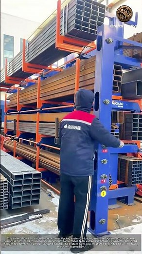 Crank-Out Cantilever Racking: The Ultimate Storage Solution for Pipes & Metal Profiles