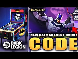 *NEW CODE* BATMAN EVENT FULL GUIDE & GET THESE RARE REWARDS! (DC: Dark Legion)