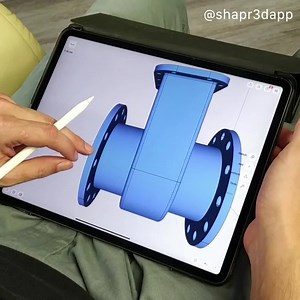 133 reactions · 14 shares | Prototyping and design on the go. Manufacture grade 3D solid modeling app powered by Apple Pencil and Siemens technologies. | Shapr3D | Facebook