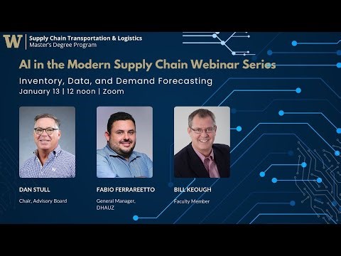Inventory, Data, & Demand Forecasting Webinar :: Applied AI & the Modern Supply Chain Webinar Series