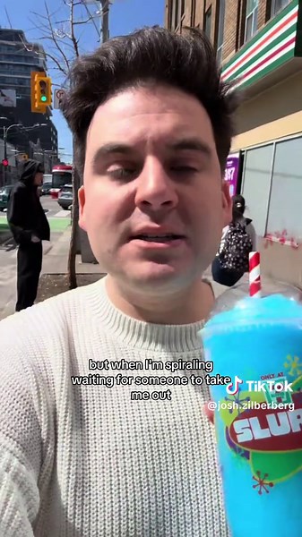 Me 🤝 Slurpee. Try the new Fanta Blue Raspberry Slurpee only at 7-Eleven! #ad @7ElevenCanada