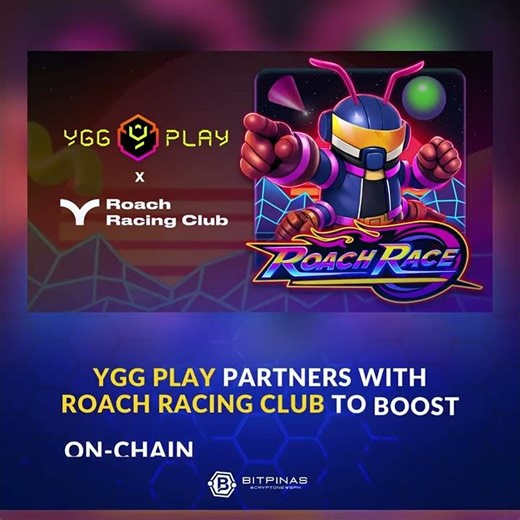 YGG Play Partners with Roach Racing Club to Boost On-Chain Game Engagement