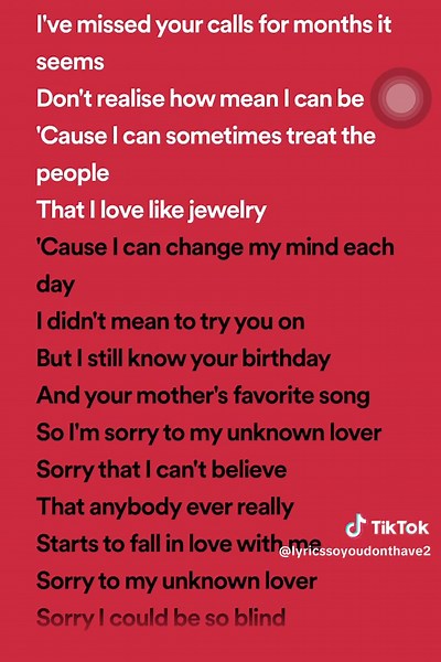 Sorry - Halsey | Heartfelt Lyrics Video