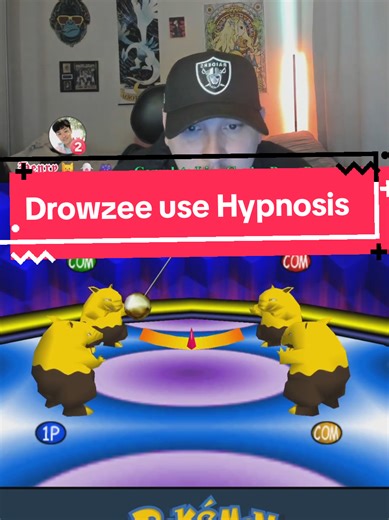 Drowzee Hypnosis in Pokémon Stadium Mini Games