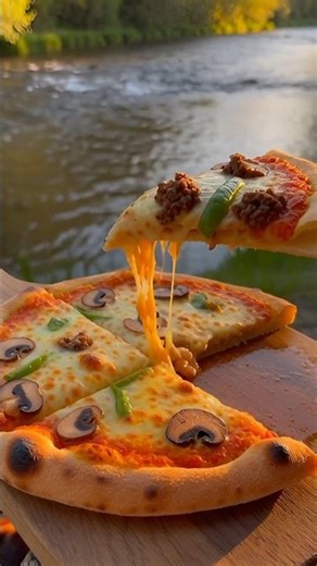 Ultimate Cheesy Pizza 🍕🧀 | Satisfying Food ASMR