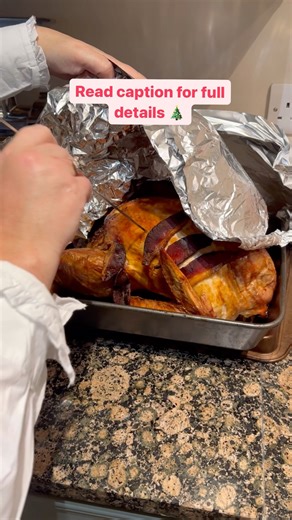 Step by step of how to cook your batched Christmas Dinner! Save for the big day! This reel will be gold for anyone who has batched their Christmas dinner and is unsure of timings on the day! If you haven’t cooked Christmas dinner before, don’t worry it will be a breeze, just make sure to follow along step by step! 1. Christmas morning get your turkey in the oven, check out my prep reel that went out last week if you need advice on how to prepare your turkey. Make sure to check the cook times of 