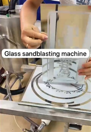 Portable Glass Sandblasting Machine for Precision Finish