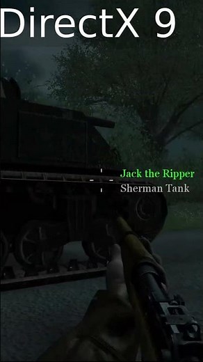 Call of Duty 2 - DirectX 7 vs DirectX 9